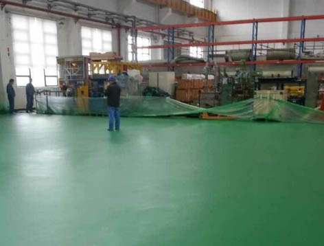 什么是工業地坪?用聚脲材料的地坪有何優越性(圖1) 工業地坪聚脲防腐耐磨噴涂施工