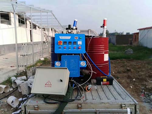 聚氨酯現(xiàn)場包裝發(fā)泡機 制造廠家(圖1) 養(yǎng)殖場聚氨酯發(fā)泡施工機械